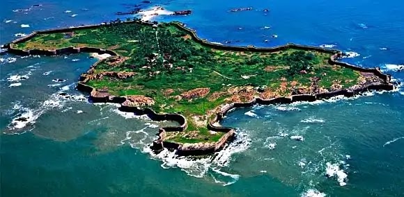  महाराष्ट्र के समुद्र/ जल किले की यादी
