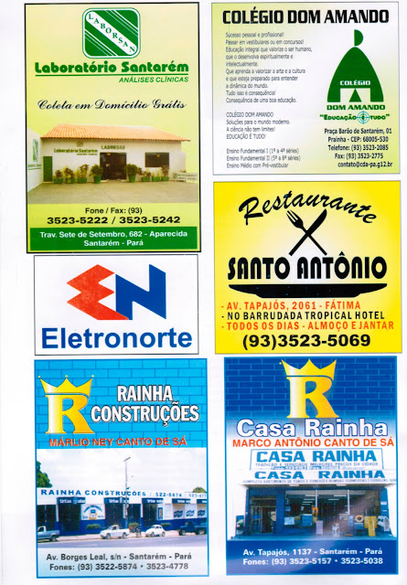 PROGRAMA DA FESTA DE NOSSA SENHORA DA CONCEIÇÃO – 2009 – Santarém – Pará - Brasil