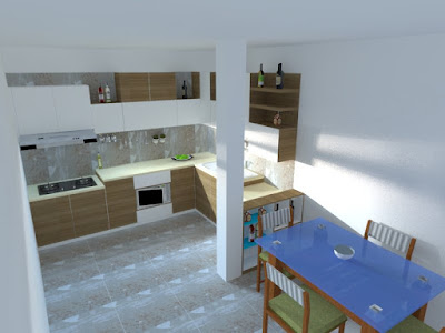 Contoh Desain Gambar Kitchen Set Minimalis Cikarang