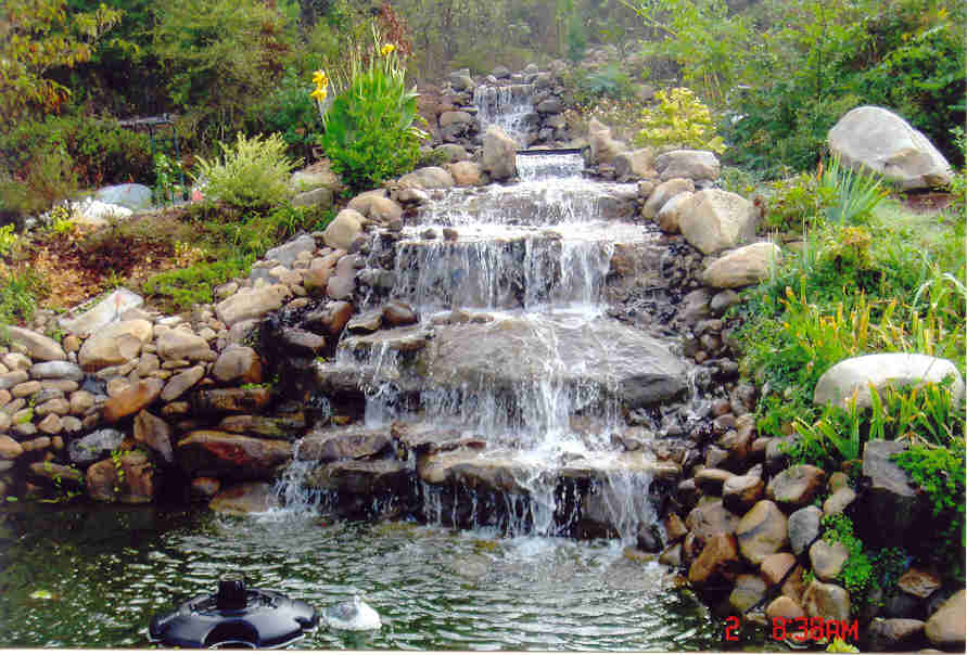 Garden Ponds Waterfalls Ideas