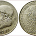 Peso: coin of United Mexican States; 100 centavo