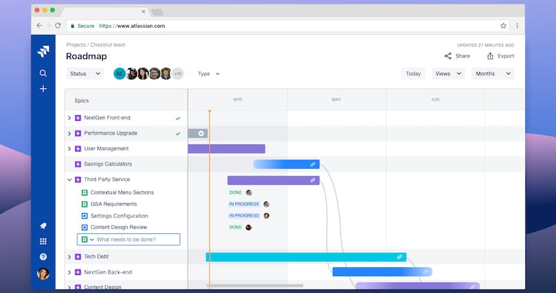 Software-gestion-de-proyectos-arquitectura-herramientas-para-programas-interfaz-Jira-arquitectura