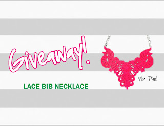 Lace Necklace Giveaway