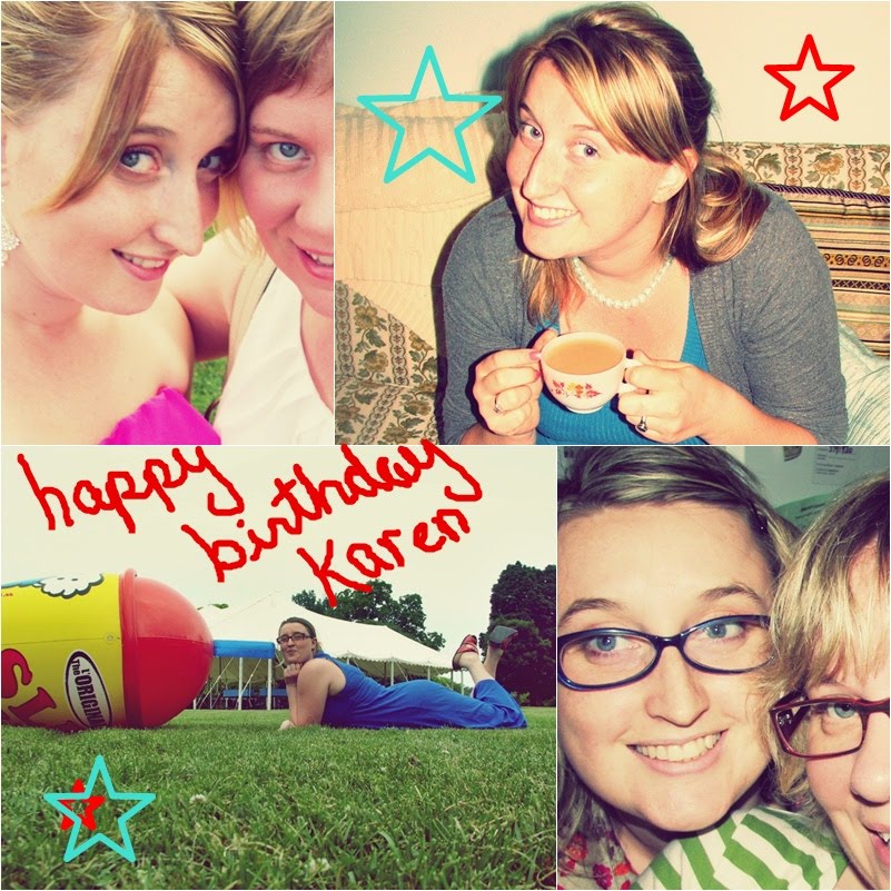 Happy Birthday Karen. This is a blog irthday message to Karen, a very dear friend of mine (we#39;re