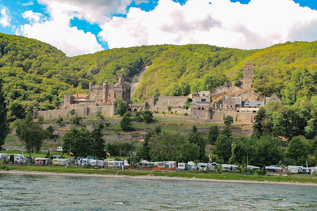 Middle Rhine River Germany geology cruise trip Bacharach castles history Remagen UNESCO world heritage area copyright RocDocTravel.com