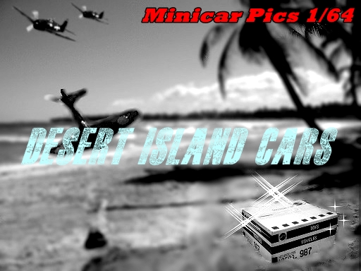 desert island hot wheels minicars