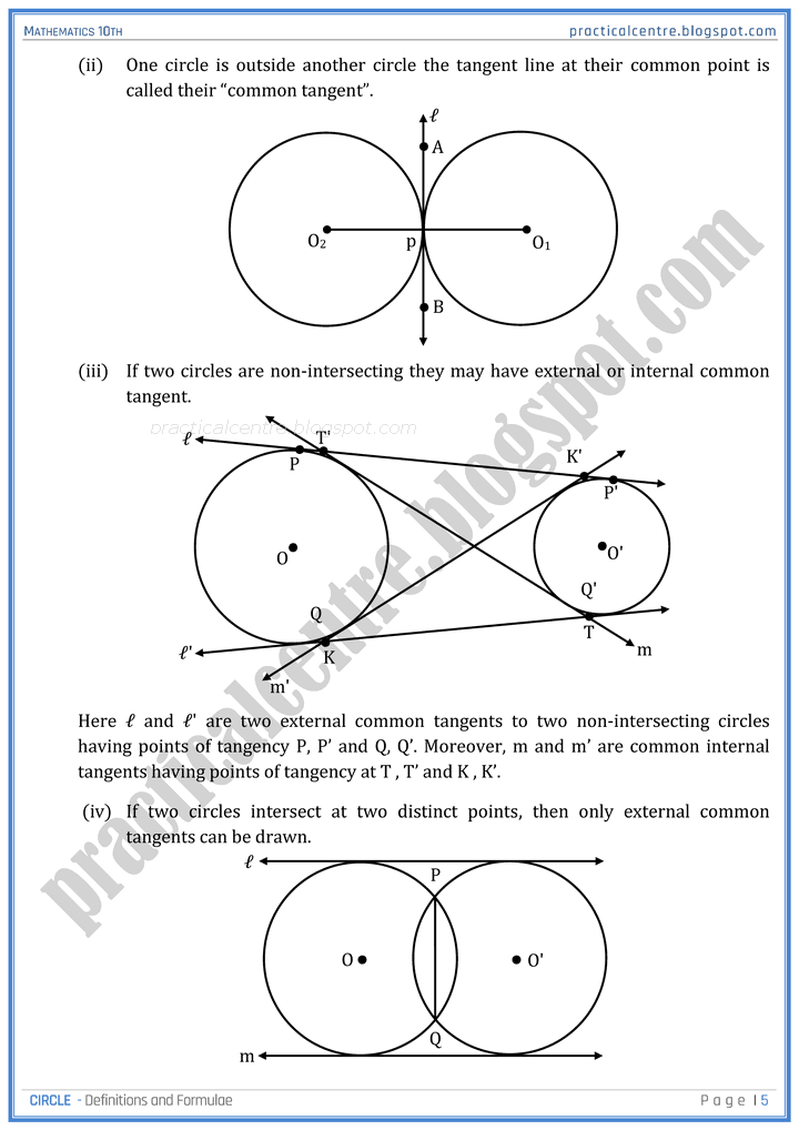 circle-definitions-and-formulas-mathematics-10th