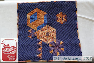 Modern Mini swap quilt