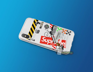 Mockup Custom Case Softcase iPhone X