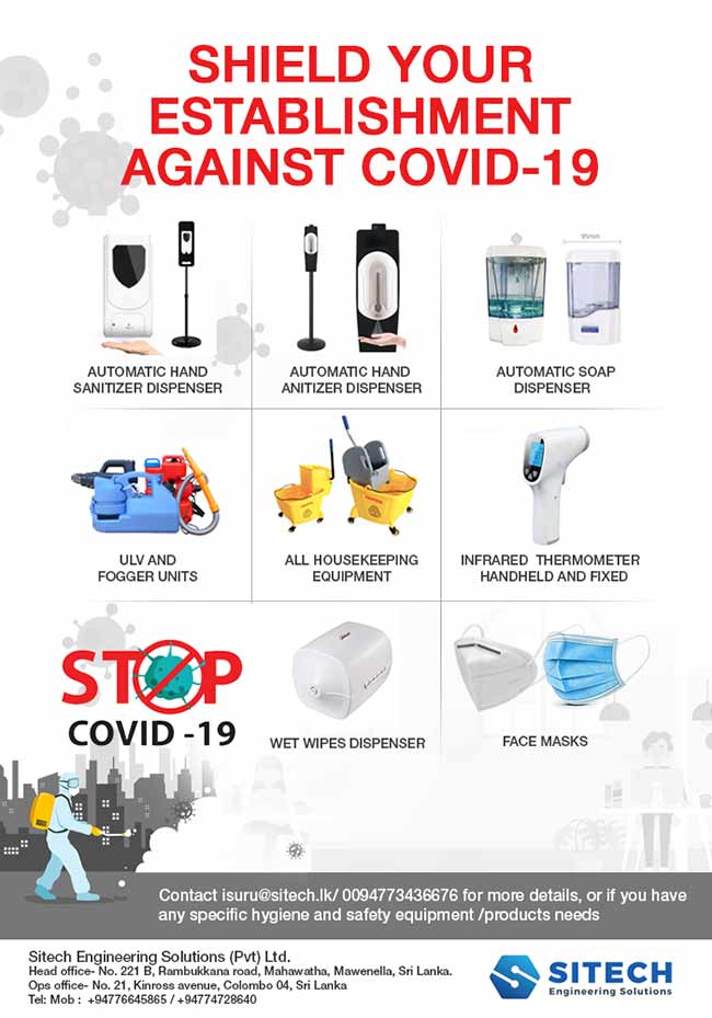 SITECH | Safety equipment for your establishment - COVID 19.