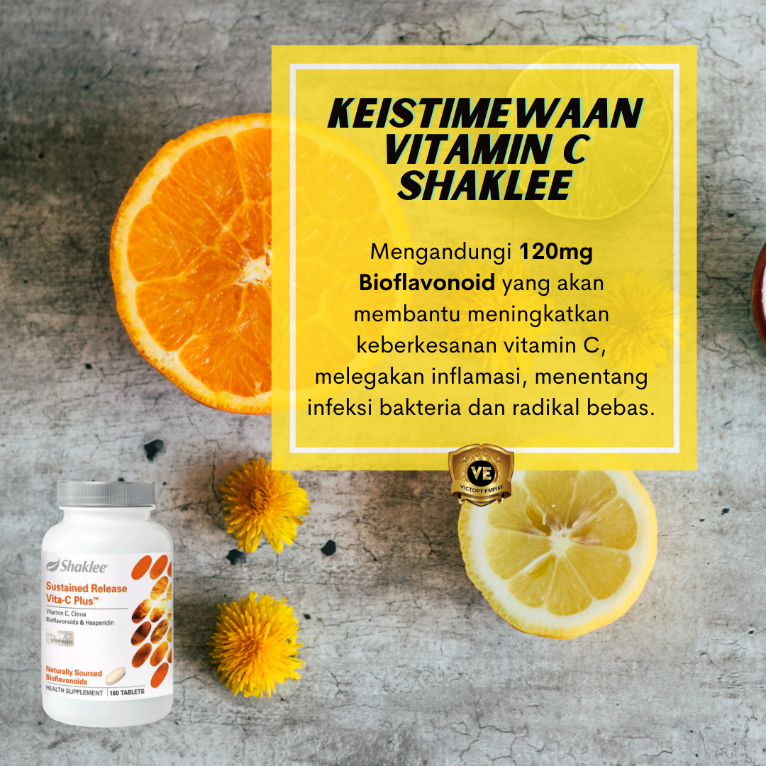 Vitamin C Shaklee untuk dewasa