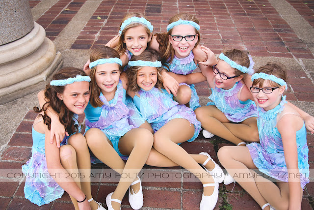 dance class photoshoot