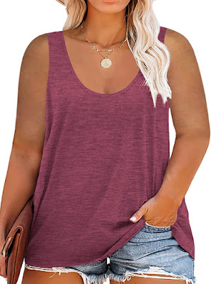 plus size tank tops