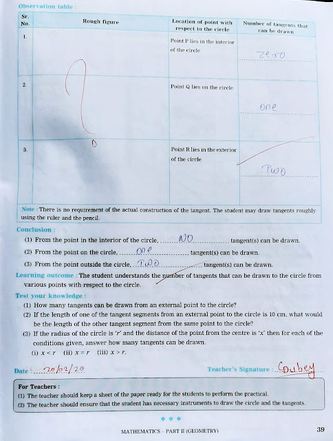 STD 10th Math practical Book solution (Part-1 &Part-2)-2021 Part-2