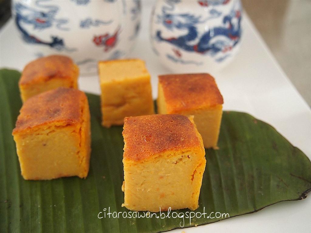 Bingka Keledek Oren / Kuih Bakar Keledek Oren ~ Resepi Terbaik