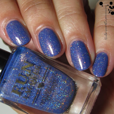 swatch of Happy Ending nail polish by F.U.N. Lacquer