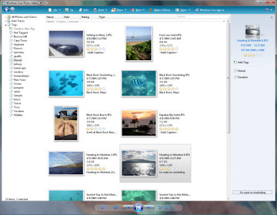 Windows Live Photo Gallery 