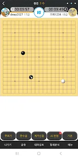 대국 시작