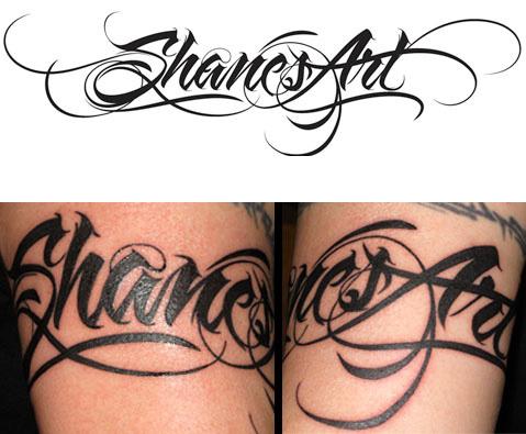 tattoo fonts styles