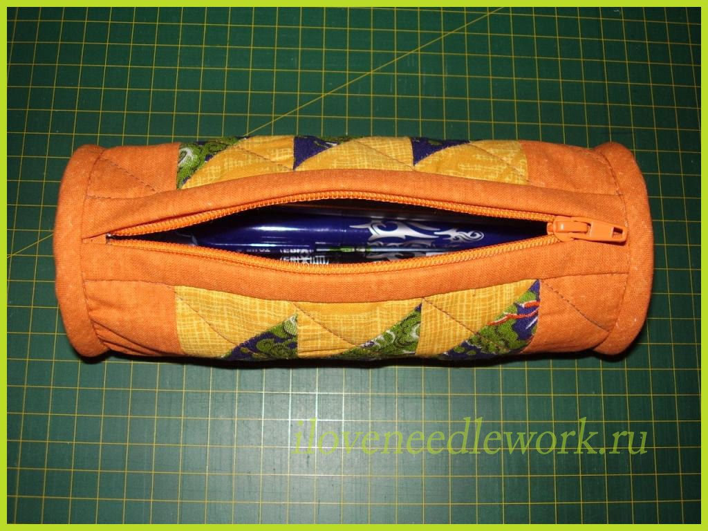 Patchwork Pencil Case Tutorial