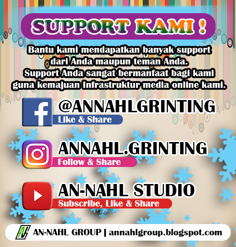 Kami Butuh Support dari Anda