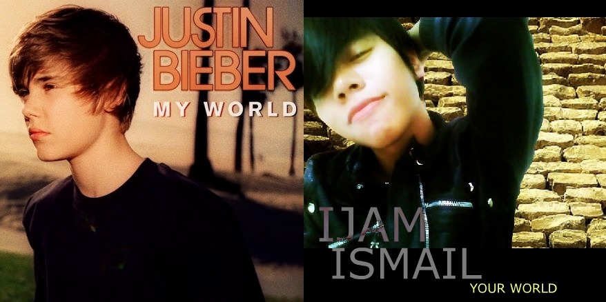 justin bieber my world cover album. justin bieber my world cover