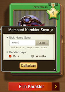 Membuat Karakter ID Monopoly Online