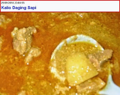 Foto Kalio Daging Sapi Padang Lezat Spesial