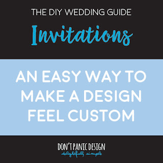 DIY Invitations, custom invitations, how to DIY the easy way, Wedding invitation, wedding logo