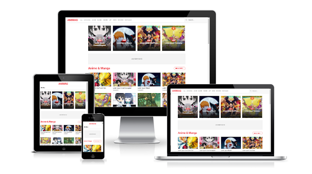 Animag Free & Premium Responsive Blogger Template