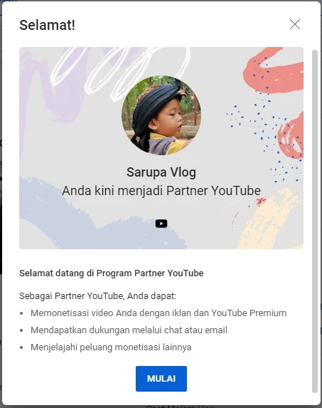 Sukses Pengaitan Adsense