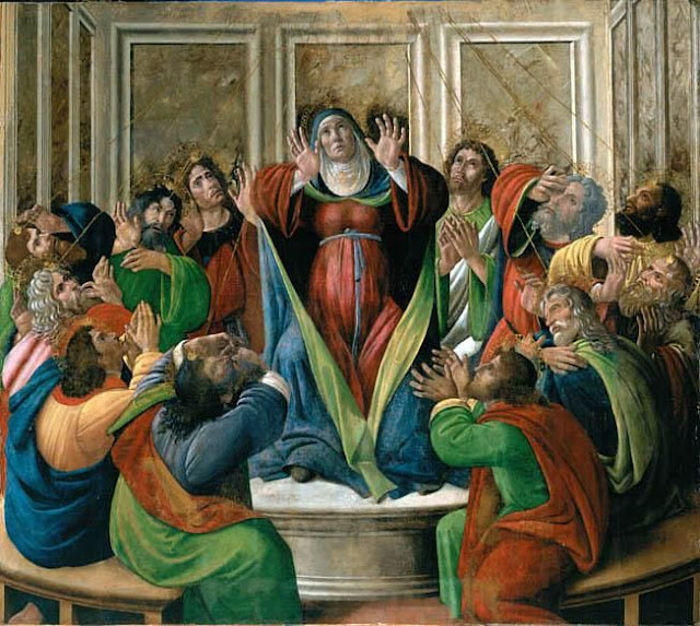 Holy,ghost,Botticelli