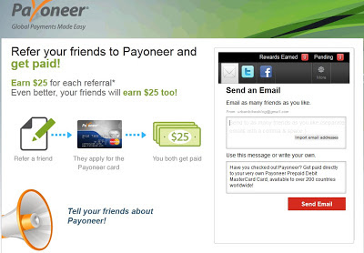 refer friends payoneer