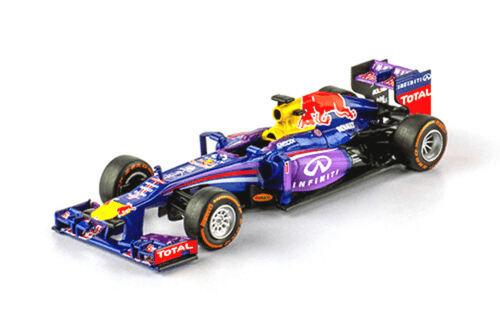 coleccion formula 1 milenio madre editorial, red bull racing rb9 1:43 sebastian vettel