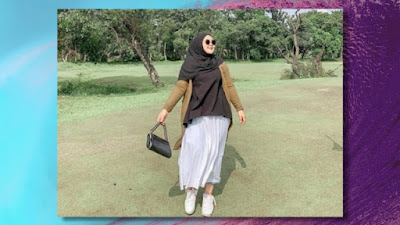 Inspirasi Hijab nggak Bikin Gendut