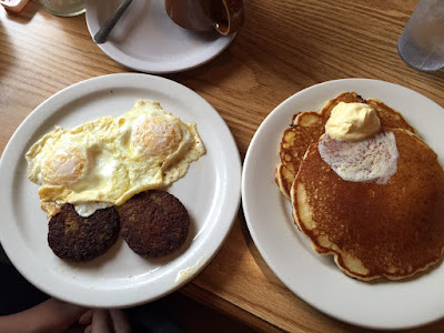 Pancake breakfast at Niecie's Restaurant Kansas City