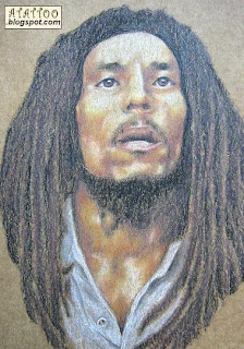 Desenho Bob Marley