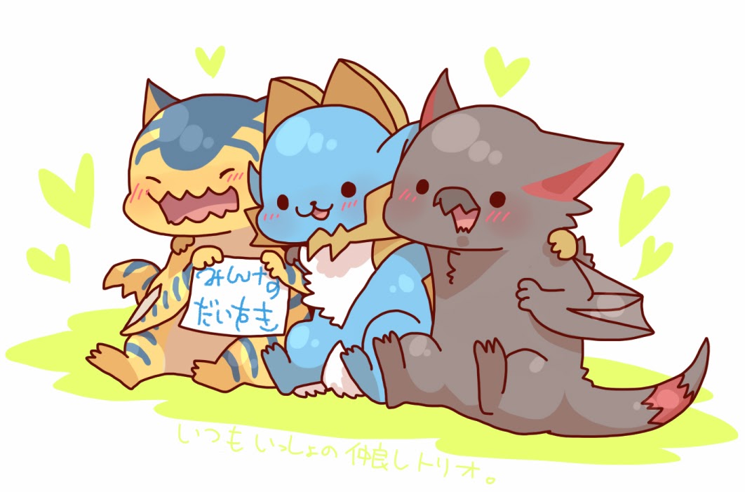 Mh4 一発ネタ画像 Mh4はナルガが出れば完璧だったのにな Gまでの有休だね仕方ないね モンハンっ娘まとめ速報 モンまと