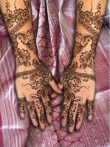 Latest Bridal Mehndi Designs 2012