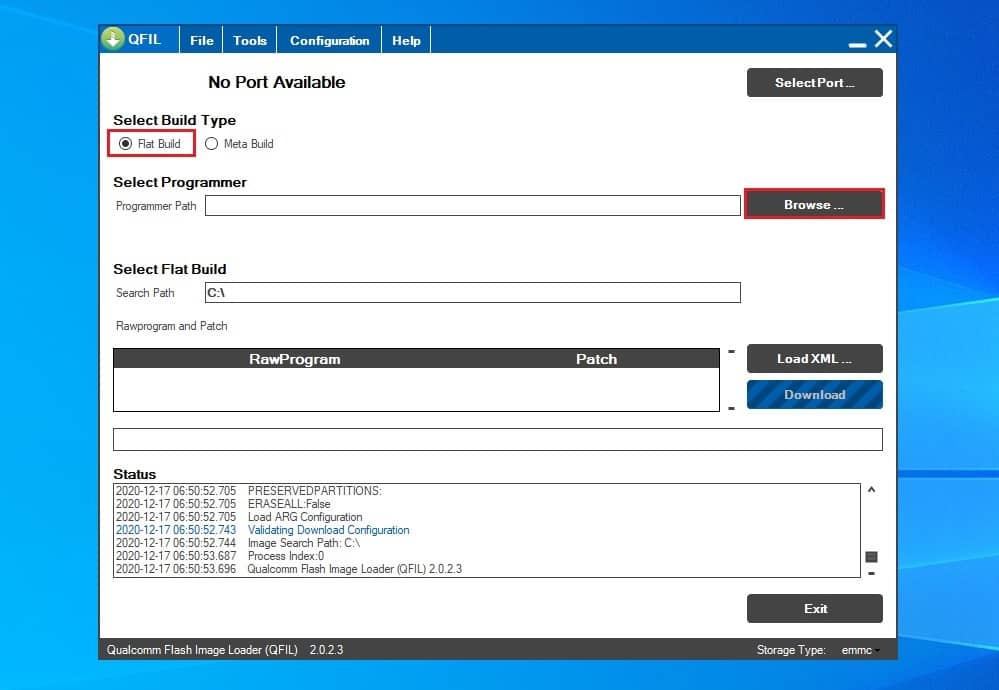 Flashear stock firmware móviles Qualcomm con QFIL Tool