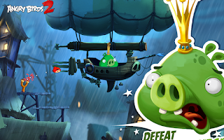 Free Download Angry Birds 2 MOD APK 2.5.0 Unlimited Gems and Unlimited Lives