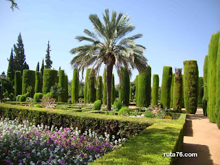 Jardines del Alcazar de los Reyes Cristianos cordoba andalucia