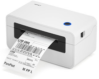 1 Best Shipping Label Printer HPRT with Free Label Printing Software POS Barcode Label Guru