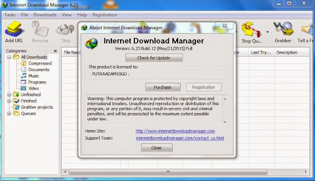 Internet Download Manager 6.23 Build 22 Full Patch 