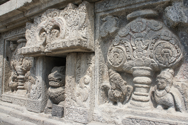 As belezas do Templo Prambanan