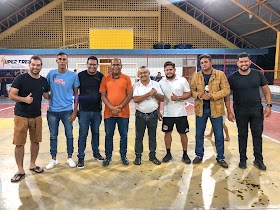 Ao lado de Zé da Emater e Dr. Addenys, prefeito Chico participa da abertura da Copa Portal dos Cânions de Futsal