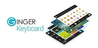 تحميل تطبيق Ginger Keyboard مهكر للاندرويد