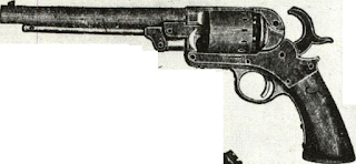 No, 50.—Starr's Calibre 44 V. S. Army Revolver; fired with percussion cap, d shots, 8-inch barrel; can be loaded with loose powder and hall and fired with cap. We have brass bullet molds for these revolvers, price 50c. Revolvers are nearly new and cost IJ. S. Government upward of $18 each;