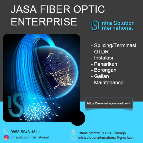 Jasa Splicing Fiber Optic Magetan Enterprise