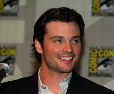 Tom Welling our Superman seems to be more comfortable with the media this